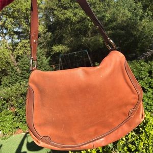 price drop💲Cole Haan leather saddle bag
